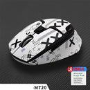 for Logitech M720 Mouse Grip Tape Skate Handmade All inclusive Sticker Professional Non Slip Lizard Skin Suck Sweat Pad