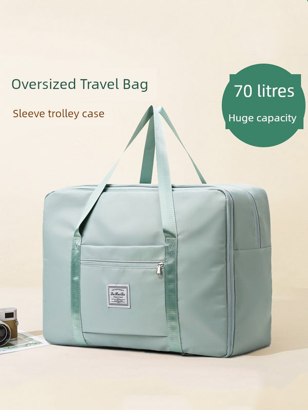 Women's Short-Distance Satchel Portable Trolley Case Travel Bag