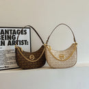 New Fashion Women's Bag Trend Brand Retro Chain Shoulder Crossbody Bag High Quality Versatile Armpit Bag Designer Luxury Handbag