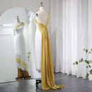 Sharon Said Luxury Beaded Butterfly White Lilac Evening Dresses for Women Wedding One Shoulder Midi Party Dress SS475 Customized