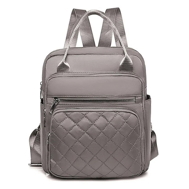 Women Backpack 2023 Travel Casual Waterproof Women's Shoulder Bags Female Large Capacity Oxford Rucksack Black Purse