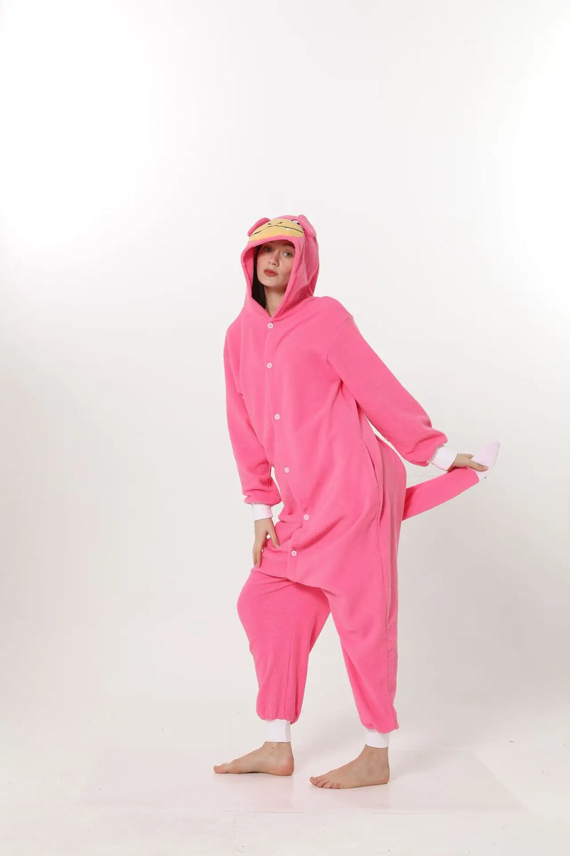 Pokemon Gengar Snorlax Costume Adult For Clothing Pikachu Cosplay High Quality Full Body Pijama Anime One-Piece Lovers Pajamas