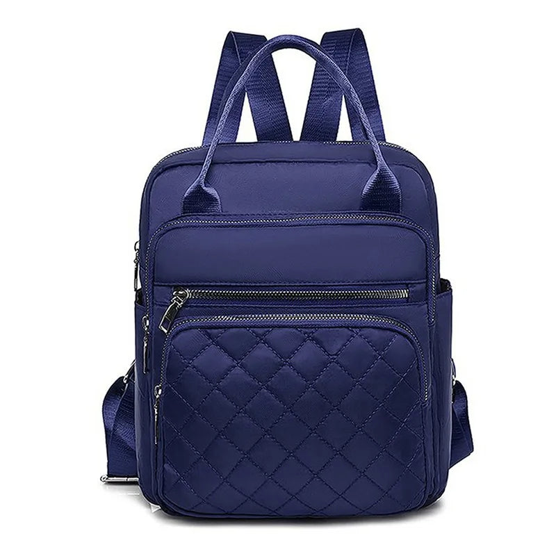 Women Backpack 2023 Travel Casual Waterproof Women's Shoulder Bags Female Large Capacity Oxford Rucksack Black Purse