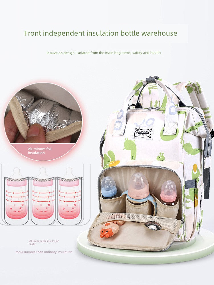 حقيبة مومياء خفيفة الوزن ذات سعة كبيرة للأم والطفل