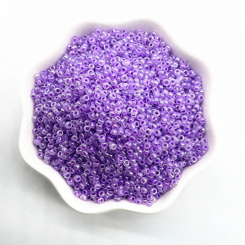 15g/lot 2mm 3mm 4mm Effect of The Cream Charm Czech Glass Seed Beads DIY Bracelet Necklace Beads for Jewelry Making Accessories