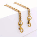 Aluminum Purse Chain Strap Metal Crossbody Chain Strap Replacement for Clutch Wallet Satchel Tote Bags Shoulder Bag Chain