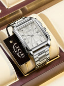 LIGE Gold Stainless Steel Men Watches Quartz Waterproof Luminous Male Clock Business Sport Mens Watch Luxury Calendar Man Watch