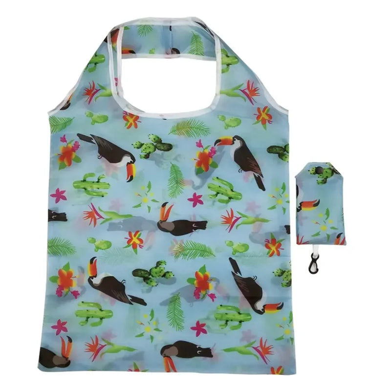 26Styles Eco-Friendly Shopping Bags Polyester Storage Bag Foldable Recyclable Groceries Tote Reusable Pouch Home & Living Supply