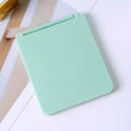 Rectangle Plastic Folding Mirror Pocket Mini Portable Makeup Mirror Women Handheld Mirror Vanity Foldable Compact Cosmetic Tools