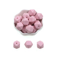 Kovict 14/17mm 10pcs Hexagon Silicone Beads For Jewelry Making Silicone Bead To Make Bracelets Necklace Making Accessories