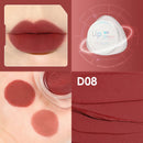 FOCALLURE 12 Colors Lip Cream Smooth Matte Lipstick Waterproof Long Lasting Moist Lip Cheek Dual-Use Women Beauty Cosmetic