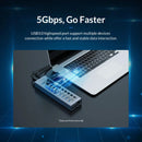 ORICO Powered USB Hub Splitter Socket with 7/10/13/16 Ports USB 3.0 Extension with On/Off Switches 12V Power Adapter for PC