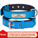 Custom Nylon Dog Collar Waterproof Personalized Pet Puppy Collar With Free Engraved ID Nameplate for Small Medium Dogs Chihuahua