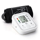 Monitor digital con sensor de presión arterial para brazo, tensiómetro, tonómetro automático, medidor de frecuencia cardíaca y pulso.