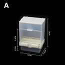 1PC Practical Plastic Removable Feeder Pet Bird Container Parrot Cage Hanging Automatic Feeder Bird Feeder