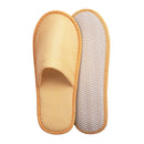 1Pair Disposable Slippers Flip Flop Shoes Guest Slippers Soild Color Non-slip Four Seasons Home Hotel Slippers Closed Toe Shoes