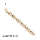 Metal Chain for Women Bag Strap Extension Handbag Handles Shoulder Bag Strap Replacement Purse Diy Chain Bag Accessories