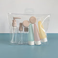 Travel Refillable Bottle Set Spray Lotion Shampoo Shower Gel Tube Bottling Cosmetic Empty Liquid Container Portable Tool
