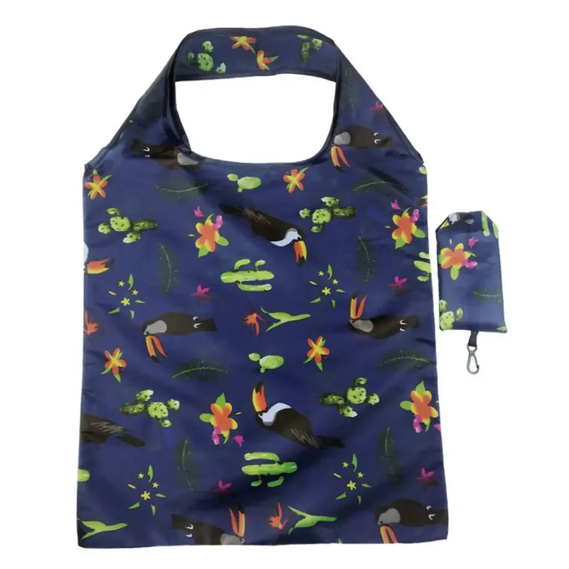 26Styles Eco-Friendly Shopping Bags Polyester Storage Bag Foldable Recyclable Groceries Tote Reusable Pouch Home & Living Supply