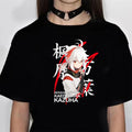 Genshin Impact t-shirts women comic Tee girl manga 2000s clothing