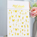 1 Pc Nail Strip Stickers Black/Gold/Rose Gold/Silver Metal Strip Tape Nail Art Adhesive DIY Foil Tips Nail Sticker Decals NK11