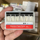 Dental 02 Absorbent Paper Points Root Cancel Endodontics Cotton Fiber Tips Dentist Product Mixed Sizes