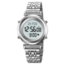 SKMEI 2139 Steel Muslim Azan Digital Watch Mens Back Light Waterproof  Wristwatch Prayer Qibla Compass Alarm Clock watch 1861