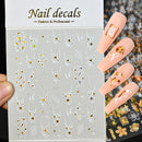 1 Pc Nail Strip Stickers Black/Gold/Rose Gold/Silver Metal Strip Tape Nail Art Adhesive DIY Foil Tips Nail Sticker Decals NK11