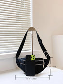 Waist bag men's chest bag shoulder bag crossbody bag waist mobile phone bag sports outdoor travel bag waist bag men's chest bag bag bag ins shoulder bag crossbody bag female student k-style versatile foreign style super hot b