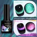 LILYCUTE 7ML 9D Cat Magnetic Gel Polish Set Semi Permanent Soak Off UV LED Glitter Nails Magnet Stick Black Gel Needed