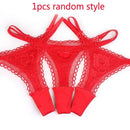 Valentines Day Ladies Romantic Women's G-String Sexy Underwear Lingerie Rose Panties Thongs Briefs V-string
