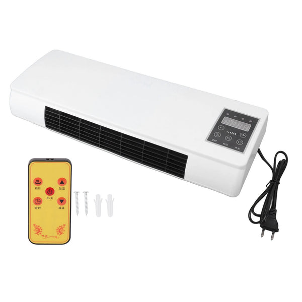 2 in 1 Mini Air Conditioner Electric Heater Wall Mounted Remote Control Portable Air Conditioner