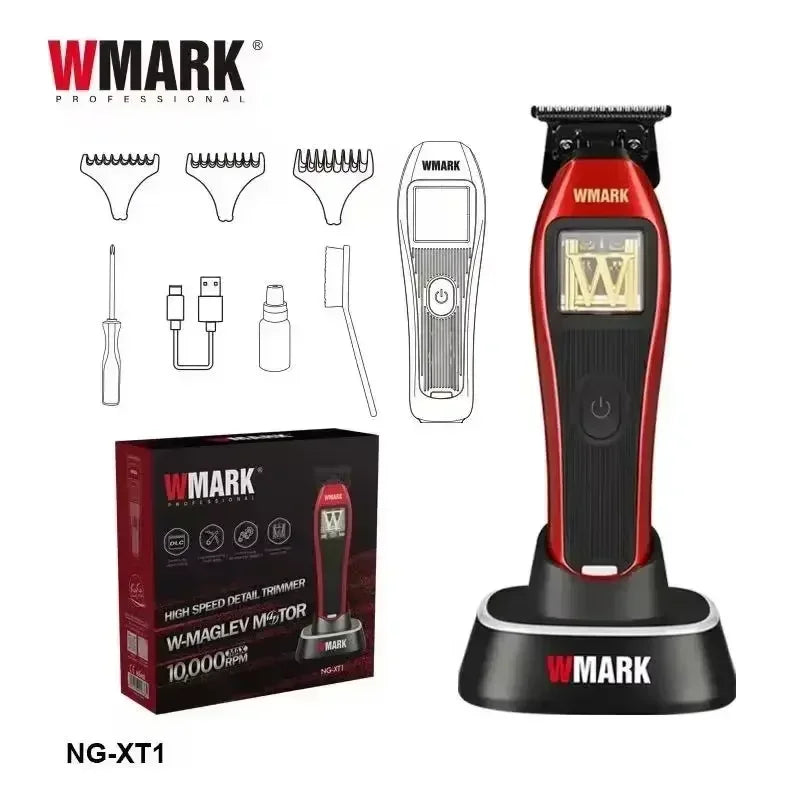 WMARK NG-XT1/ NG-X1 Hair Clippers Set,Magnetic levitation motor, high speed 9000rpm,Beard Trimmer,Hair Clipper for men,DLC Blade