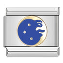 Hapiship 2023 Fashions Game Moon Bingo Princess Heart Charm Links Fit 9mm Bracelet Stainless Steel Making DIY Jewelry DJ717-D