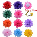Bulk Flower-Collar Dog Accessories Dog Bow Tie Pet Dog Collar Accessories  Flower For Dog Collar Dog Flower Collar Accessory