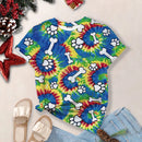 2024 Women's Top Summer Clothes Fashion Short-Sleeved Cat And Dog Paw Print Women's T-Shirt Cute Dog Paw Aesthetic Tops Woman