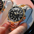 OLEVS Men Automatic Watch Luxury Diving Watch Waterproof Luminous Stainless steel Business Mechanical Watch for Men reloj hombre