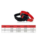 طوق كلب قابل للتعديل من النايلون بمشبك قوي مناسب للكلاب الصغيرة والمتوسطة الحجم، كلب شيواوا، أحمر وأسود وأزرق ووردي