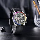 PAGANI DESIGN Top Super Brand Mechanical Automatic Watch Men's Ceramic bezel Rainbow Business Waterproof Watch Relogio Masculino