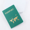 2023 Lover Couple Passport Cover Hot Stamping Simple Plane Women Men Travel Wedding Passport Covers Holder Fashion Wedding Gift