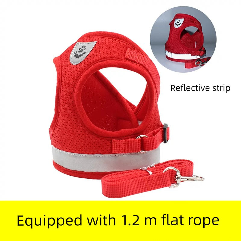 Dachshund Special Dog Hand Holding Rope Vest-Style Small Size Dogs Walking Dog Hand Holding Rope Going out Chest Strap Anti Breaking Loose