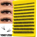 Cluster Lashes Mixed Tray Individual Eyelashes 3D Volume Eye Lashes Soft Natural Lashes Makeup Tools