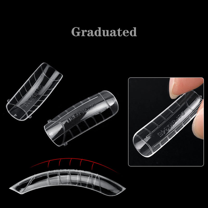 Extension False Nails Art Tips Acrylic Fake Finger Gel Polish Mold Sculpted Full Cover Press on Nails Manicures Accessories Tool