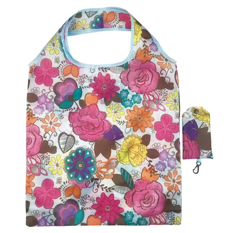 26Styles Eco-Friendly Shopping Bags Polyester Storage Bag Foldable Recyclable Groceries Tote Reusable Pouch Home & Living Supply