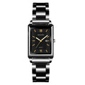 2024 Top Brand Luxury Watches for Men Fashion Quartz Wristwatch Square Gold Stainless Steel Watch Band Business Clock Gold Watch
