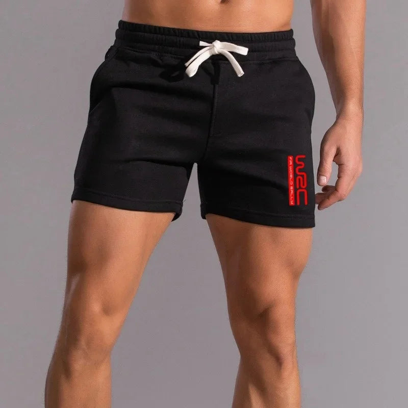 Outdoor Fashion Summer Casual American Shorts 3 Points Pants Men's Casual Running Shorts, Side Pockets, Beach Leisure Shorts