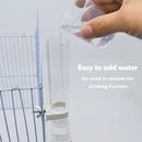 130ML Parrot Drinking Kettle Large Automatic Water Feeder Pet Chinchilla Rabbit Water Cup Outdoor Cage Samll Pet Drinker