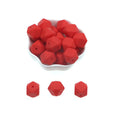 Kovict 14/17mm 10pcs Hexagon Silicone Beads For Jewelry Making Silicone Bead To Make Bracelets Necklace Making Accessories