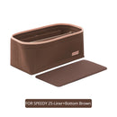 HAVREDELUXE Bag Organizer For Speedy 25 30 Felt Inner Bag Support Shape Easy Storage Handbag Insert Organizer with Pockets