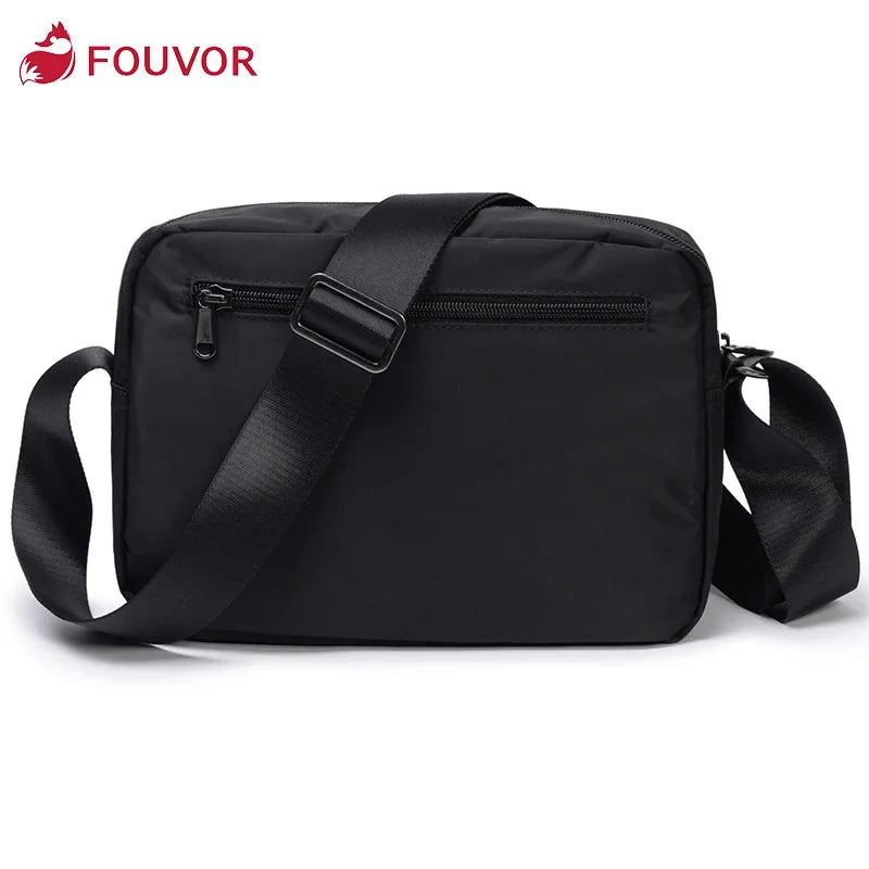 Fouvor Women Crossbody Bag Fashion Casual Simple Oxford Cloth Waterproof Shoulder Bags Large Capacity Light Lady Bags 2918-08